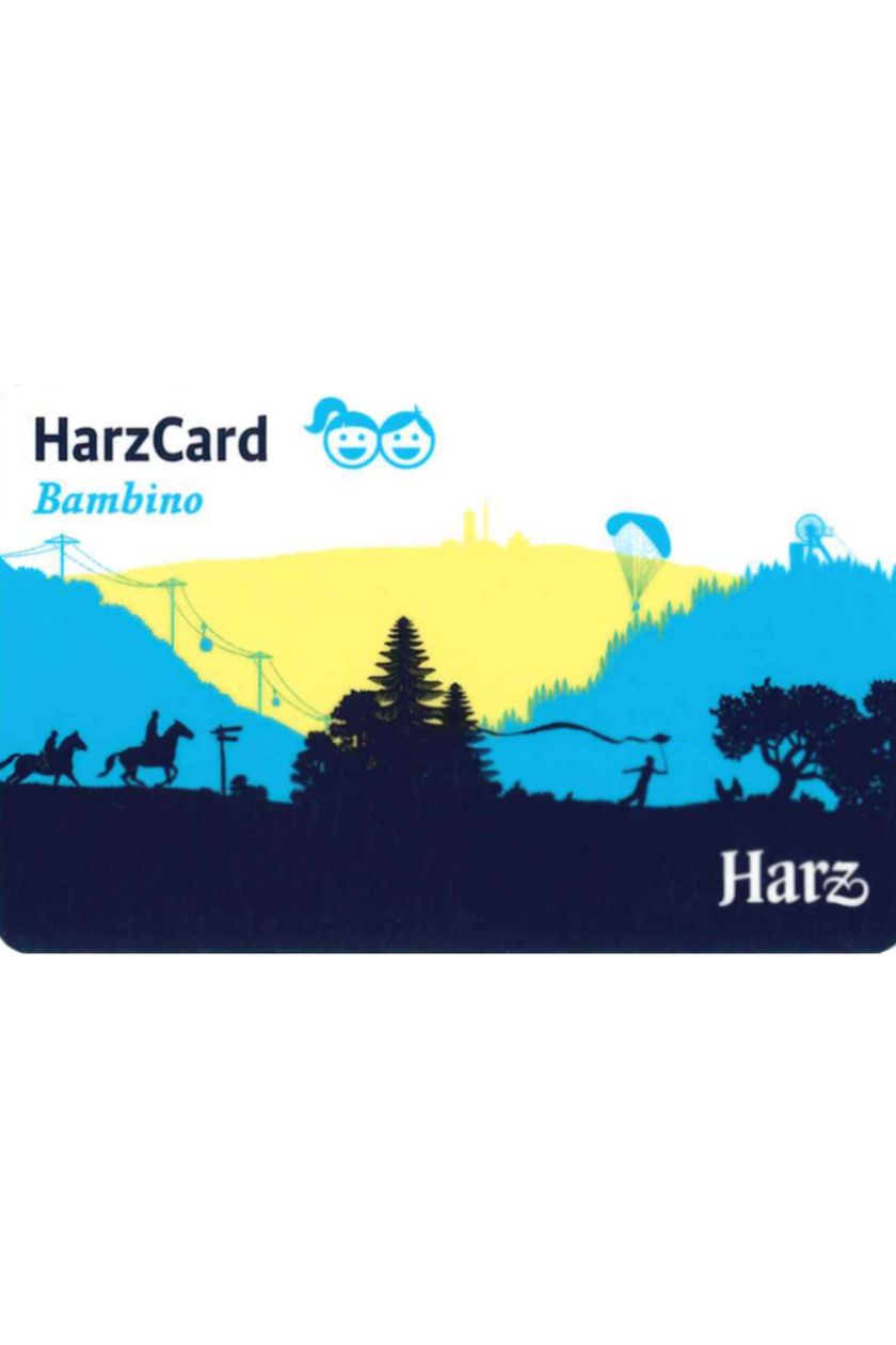 Ansicht der HarzCard Bambino