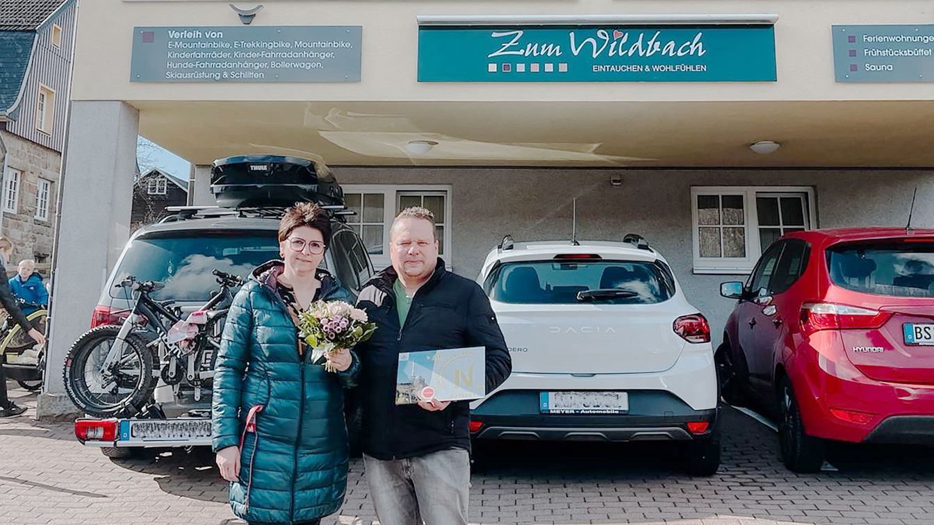 TourCert Zertifizierung Übergabe der Plakette