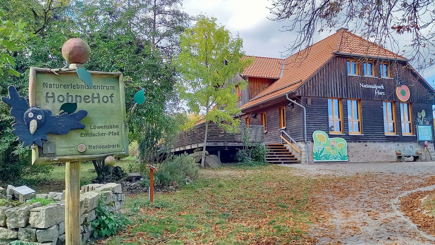 Herbstansicht Hohnehof in Drei Annen Hohne